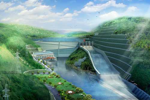 金堂老挝南塔河1号水电站项目
